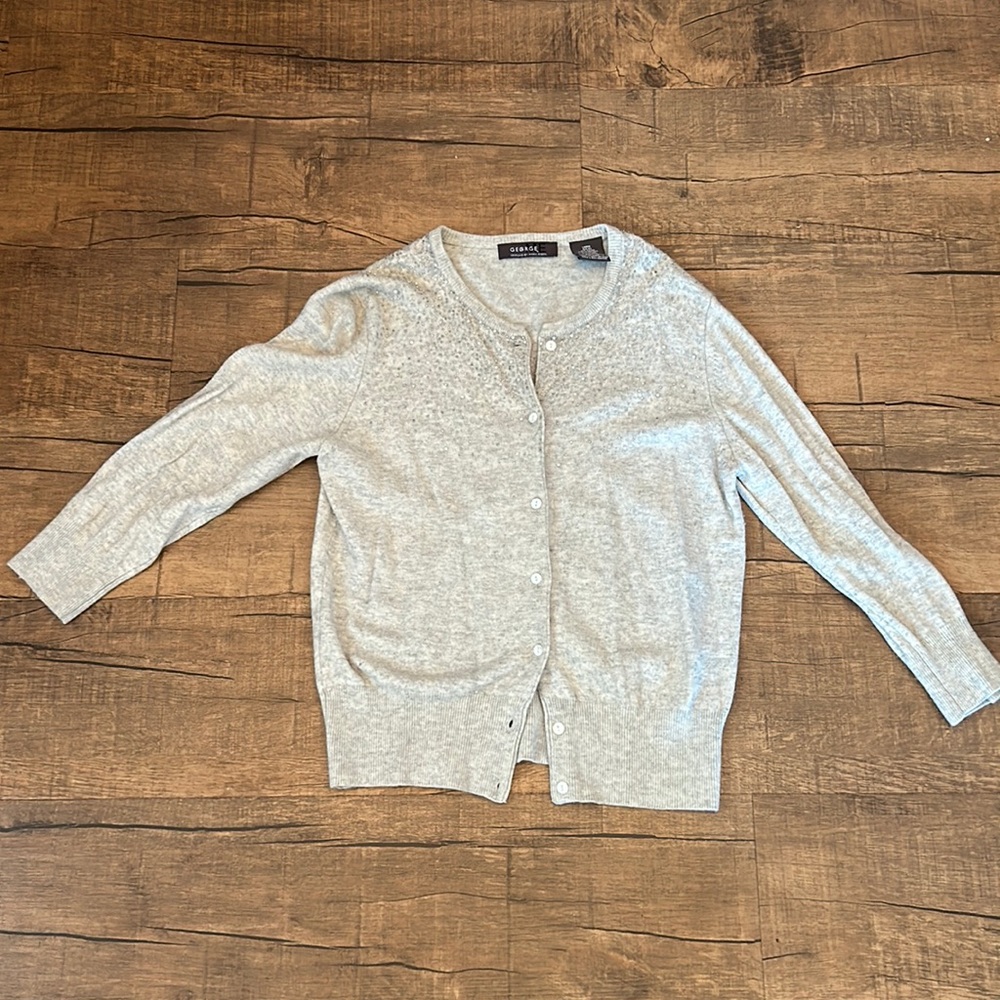 Holiday perfect sequin cardigan
